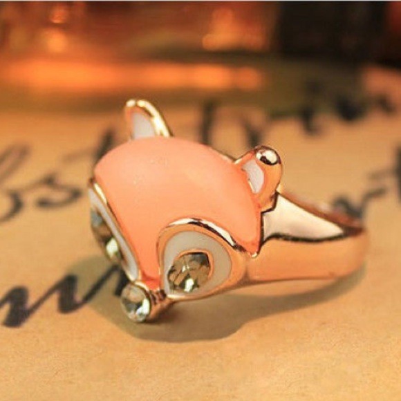 New Super Cute Trendy Fox Ring! Size 7 - Picture 2 of 2