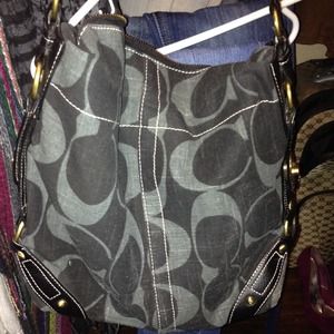 Cute denim coach purse👜👖reduced