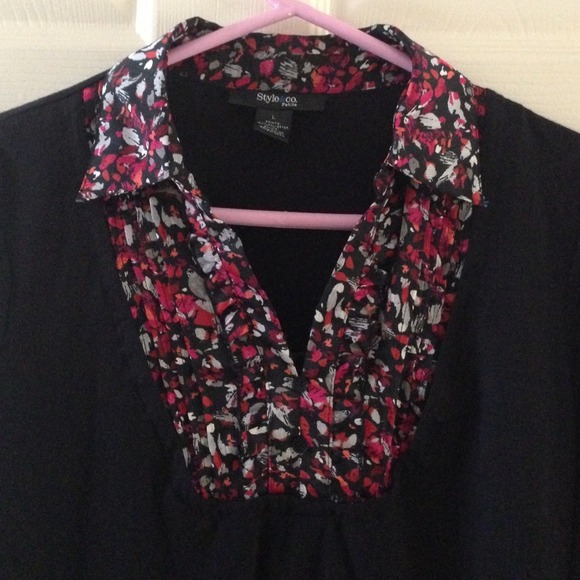 FLORAL LAYERED TOP