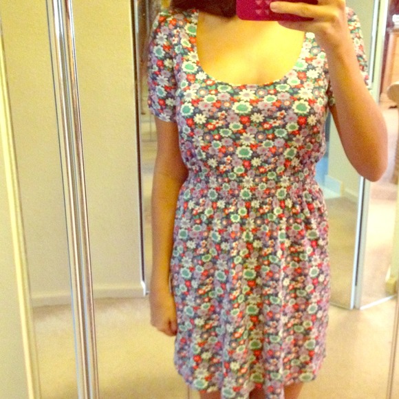 Heritage flower dress