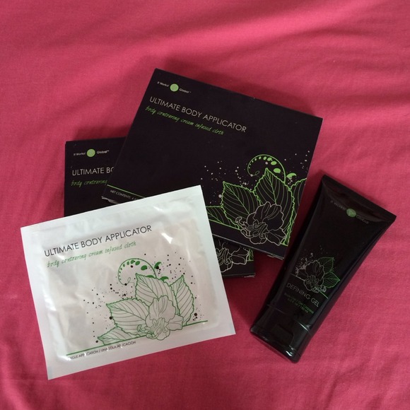 My it works! Wraps and defining gel.