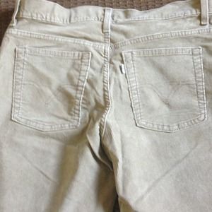SOLD LEVI'S MEDIUM BROWN CORDS