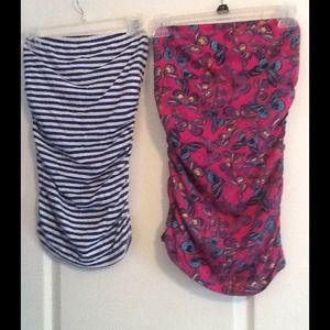 'Eyelash Couture' Tube Tops