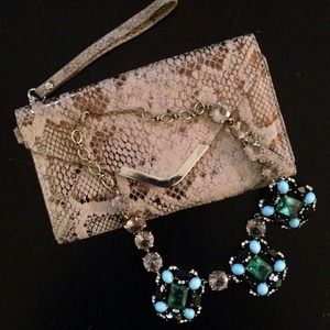 Bags - Gorgeous Snakeskin Clutch/ Wallet Bags - Gorgeous Snakeskin Clutch/ Wallet
