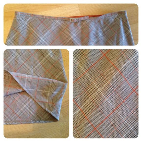 🚫Sold🚫The Limited skirt sz 8. Glen plaid! Cite! - Picture 3 of 3