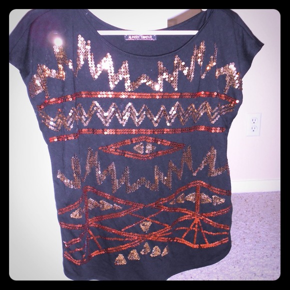 Sequin top from Buckle