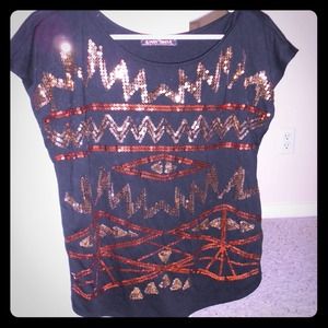 Sequin top from Buckle