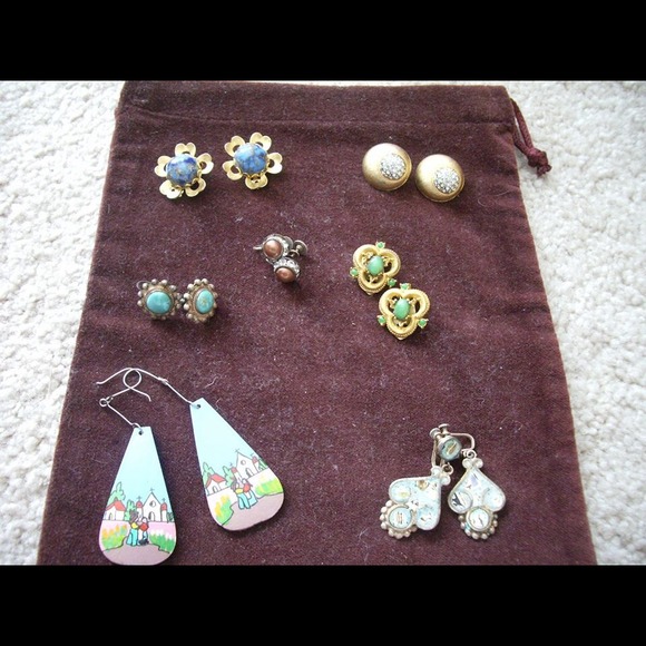 Vintage earrings $10.00 each. - Picture 1 of 1