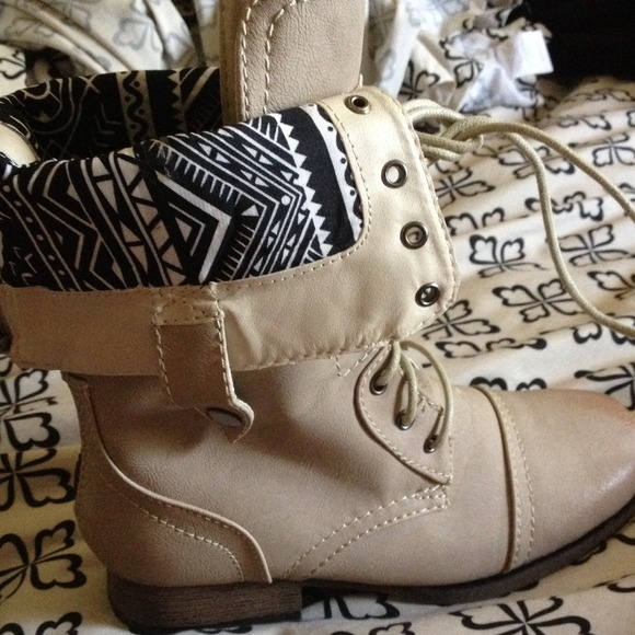 Charlotte Russe combat boots