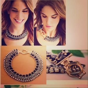 Diamond choker necklace