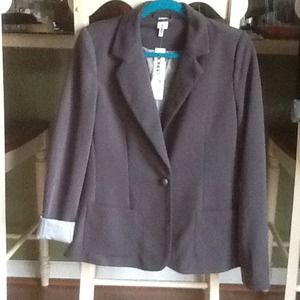 Dark grey stylish dress blazer