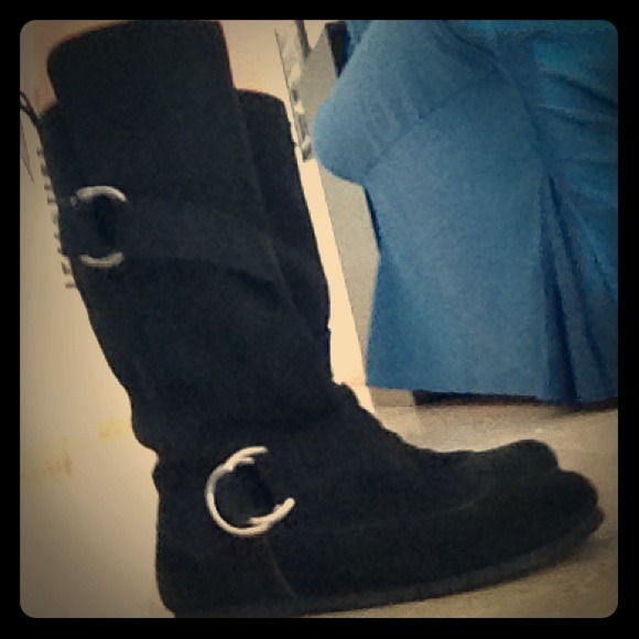 Steve Madden black boots