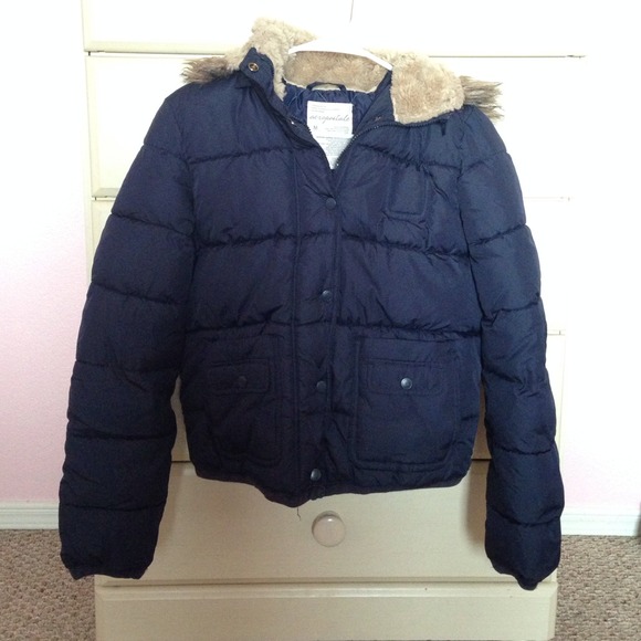 Navy Aeropostale Snow Jacket
