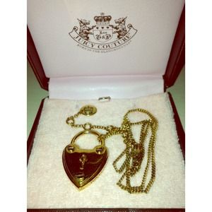 Juicy Couture gold necklace