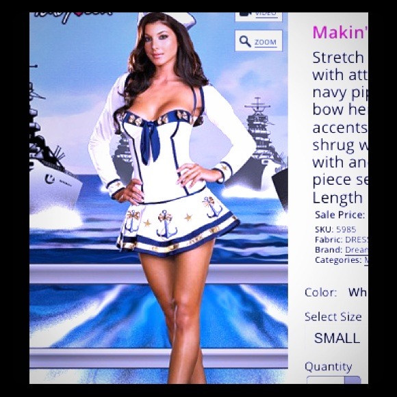Sailor costume size small