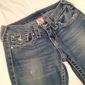 TRUE RELIGION GLITZ GLAM DENIM JEANS