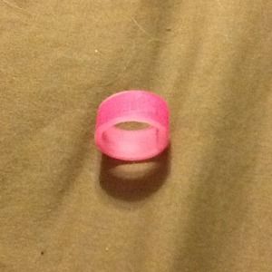 Brest Cancer the word faith on it