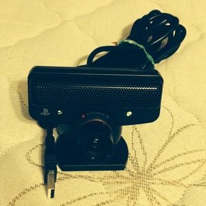 Playstation 3 webcam with speaker.