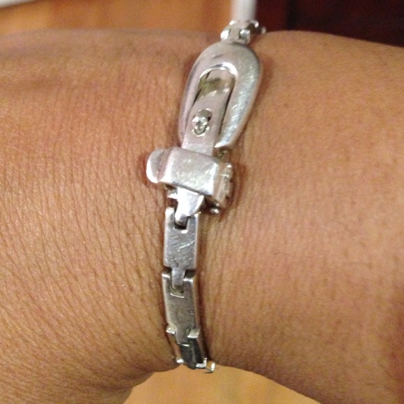 Gucci Jewelry Authentic Sterling Silver Belt Buckle Bracelet Poshmark