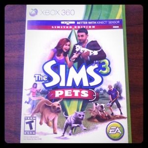 Sims 3 pets for XBOX 360!