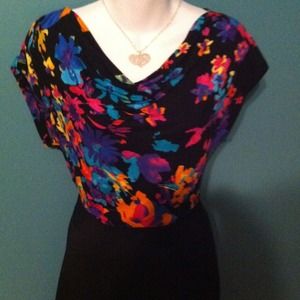 Bundle Sold Floral slouch shirt