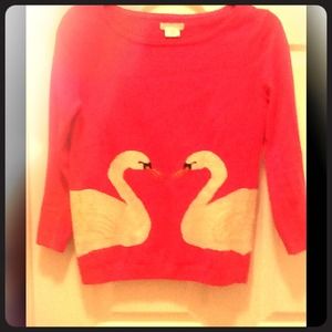 Urban Oufitters swan sweater