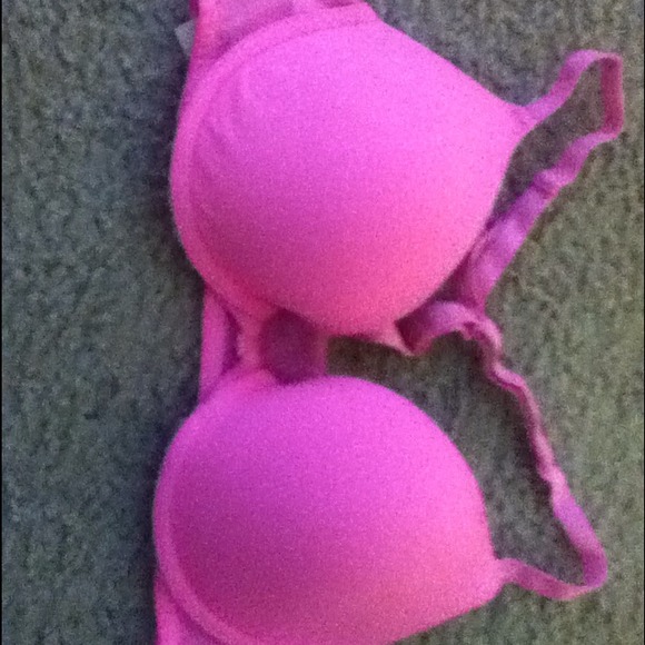 VS Pink Racerback Push up Bra.