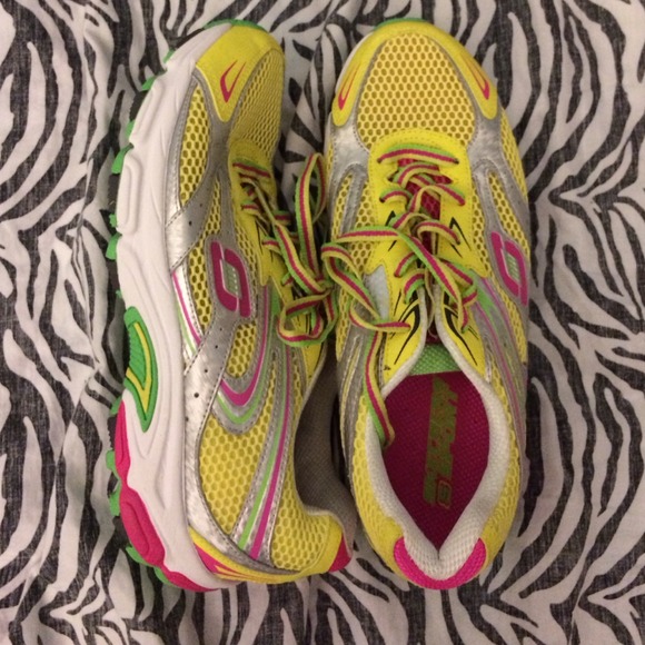 Yellow shoes