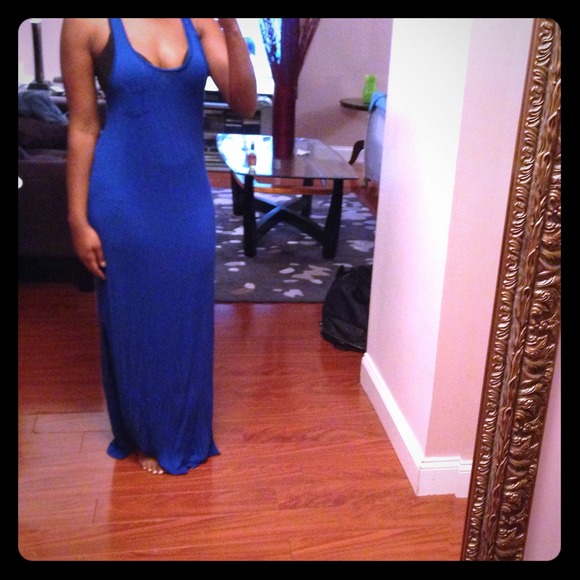 SALE $10 Royal blue maxi dress