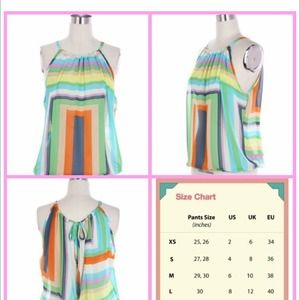 Color Block Tank Top