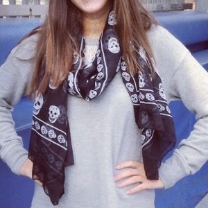 Brand new skull scarf. Still have 1
