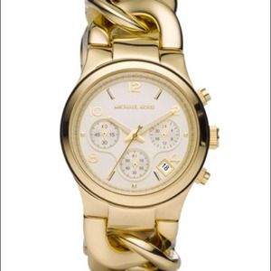 Michael Kors Mid-Size Golden Acetate Runway Twist