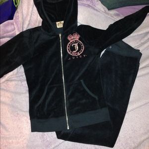 Juicy couture velour track suit