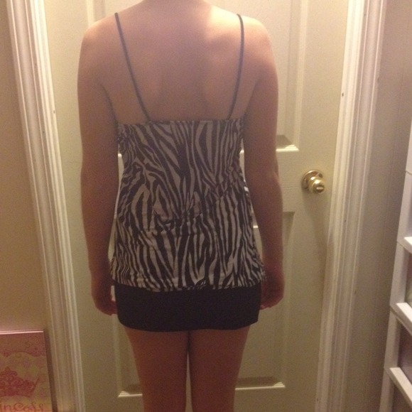Zebra sparkle dress - Picture 2 of 2