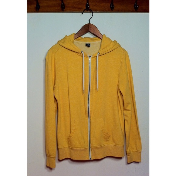 💛ZINE Zumies Yellow Zip Up Hoodie💛