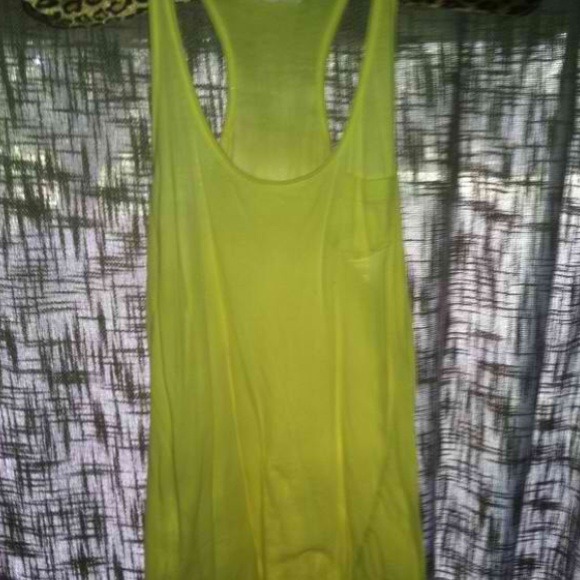 Yellow Tank Top