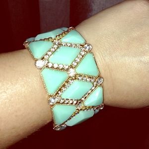 Turquoise bracelet.