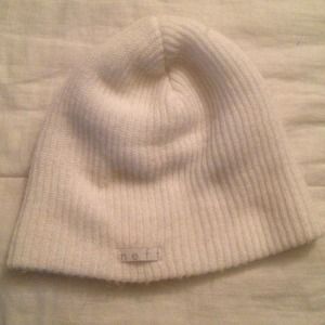 WHITE NEFF BEANIE