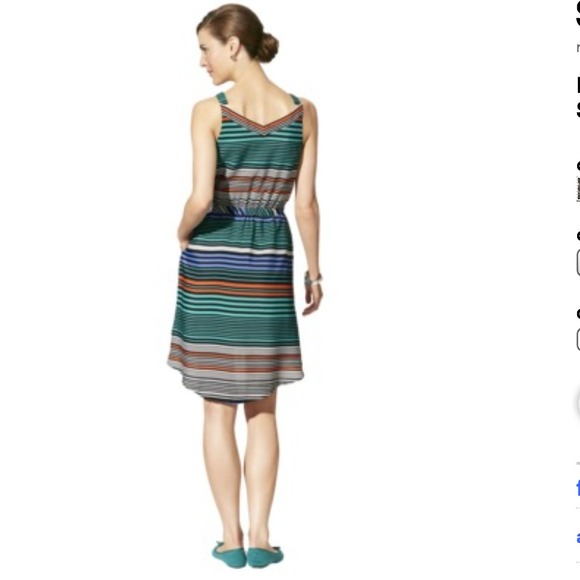 HP πNew Merona XS high low dress. - Picture 2 of 6