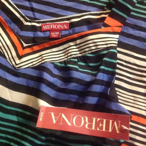 HP πNew Merona XS high low dress. - Picture 4 of 6