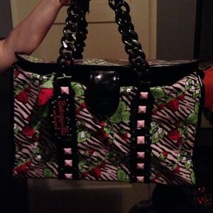 Betsey Johnson overnight bag