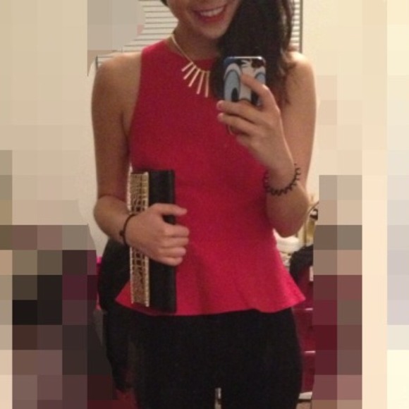 ASOS peplum top