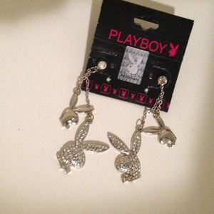 🚫Sold🚫 New Playboy earrings