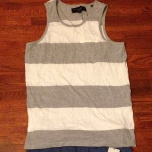 Men's Clothing Striped Tank (Size M)