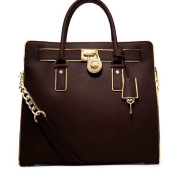 Michael Kors Large Hamilton Trimmed Tote