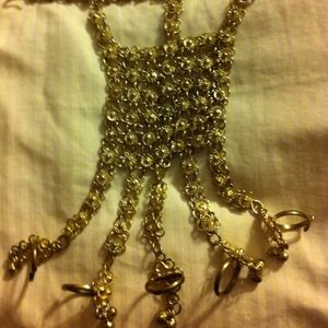 Vintage 5 ring clove bracelet