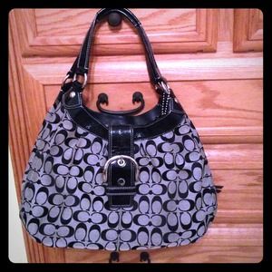 black coach handbag-AUTHENTIC!!!