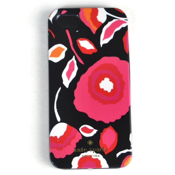 📍SOLD📍Kate spade flower black. iPhone 4