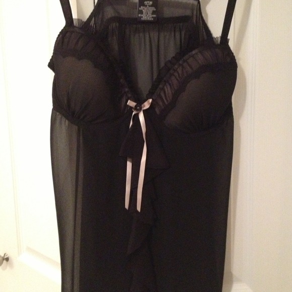 Black negligee
