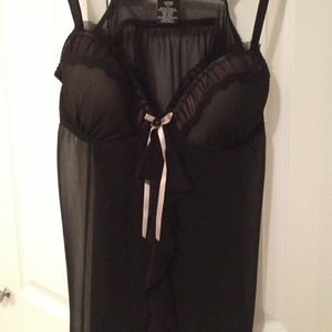 Black negligee